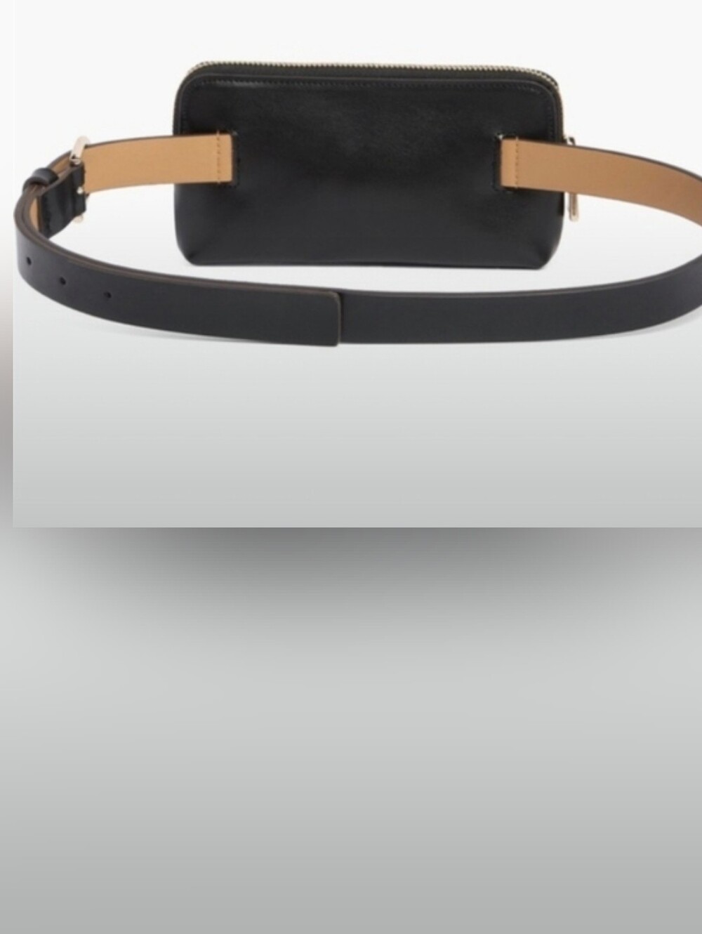 Kate Spade Black Leather Purse Belt Small/Medium - Picture 4 of 4